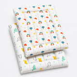 Zikku Muslin Baby Gaddi Combo Pack of 2