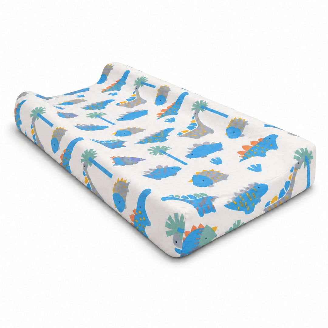 Baby Diaper Changing and Massage Pad with Safety Belt (MultiDino)