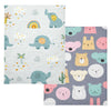 Waterproof Baby Changing Mat Set of 2 - Diaper Changing Sheets 60x45 cm