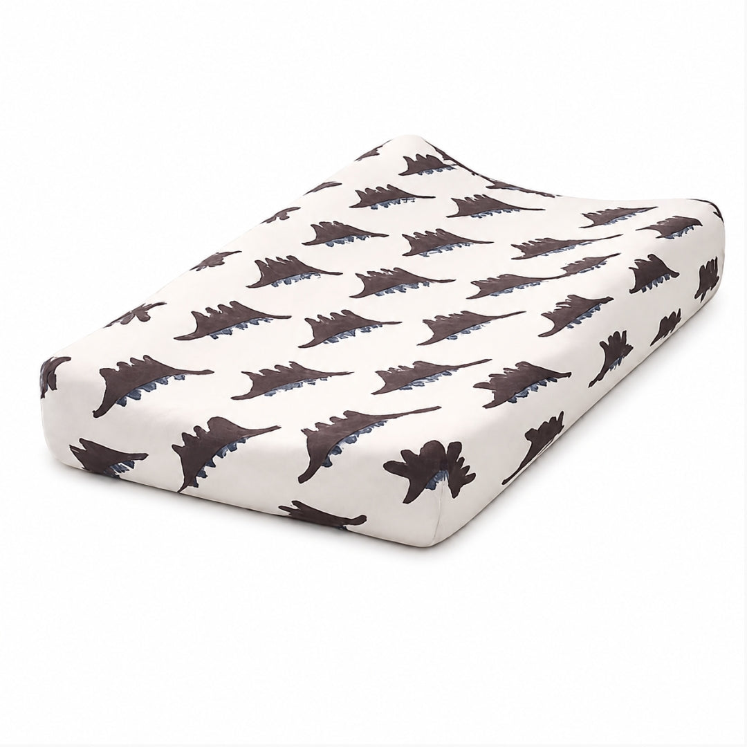 Baby Diaper Changing and Massage Pad with Safety Belt ( Dinasaur)