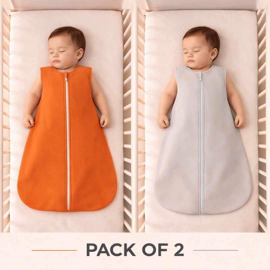 Baby Sleeping Sack Bag Pack of 2 Cotton Wearable Blanket