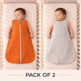 Baby Sleeping Sack Bag Pack of 2 Cotton Wearable Blanket