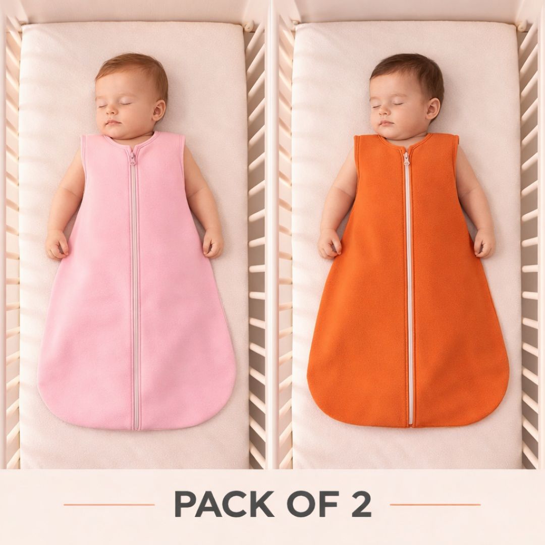 Baby Sleeping Sack Bag Pack of 2 Cotton Wearable Blanket