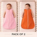 Baby Sleeping Sack Bag Pack of 2 Cotton Wearable Blanket