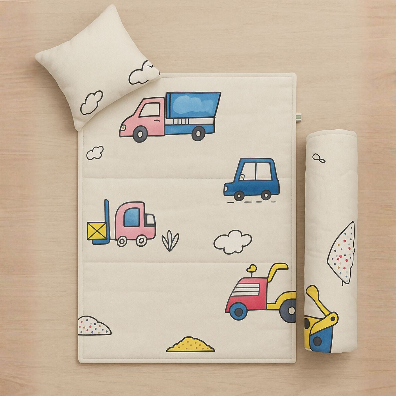 Traffic Baby Bedding Set
