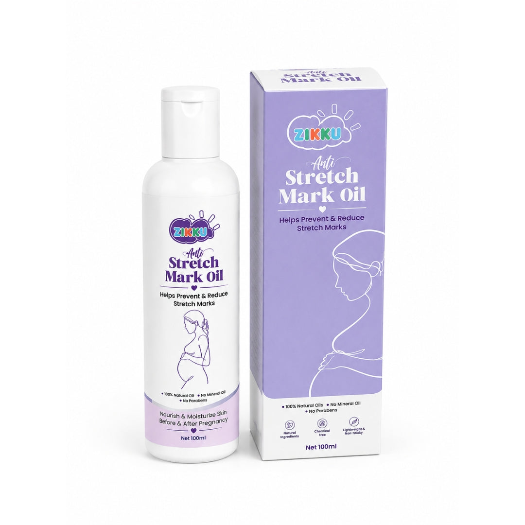 Anti-stretch Mark Oil For Post & Pre Pregnancy Care (100ml)