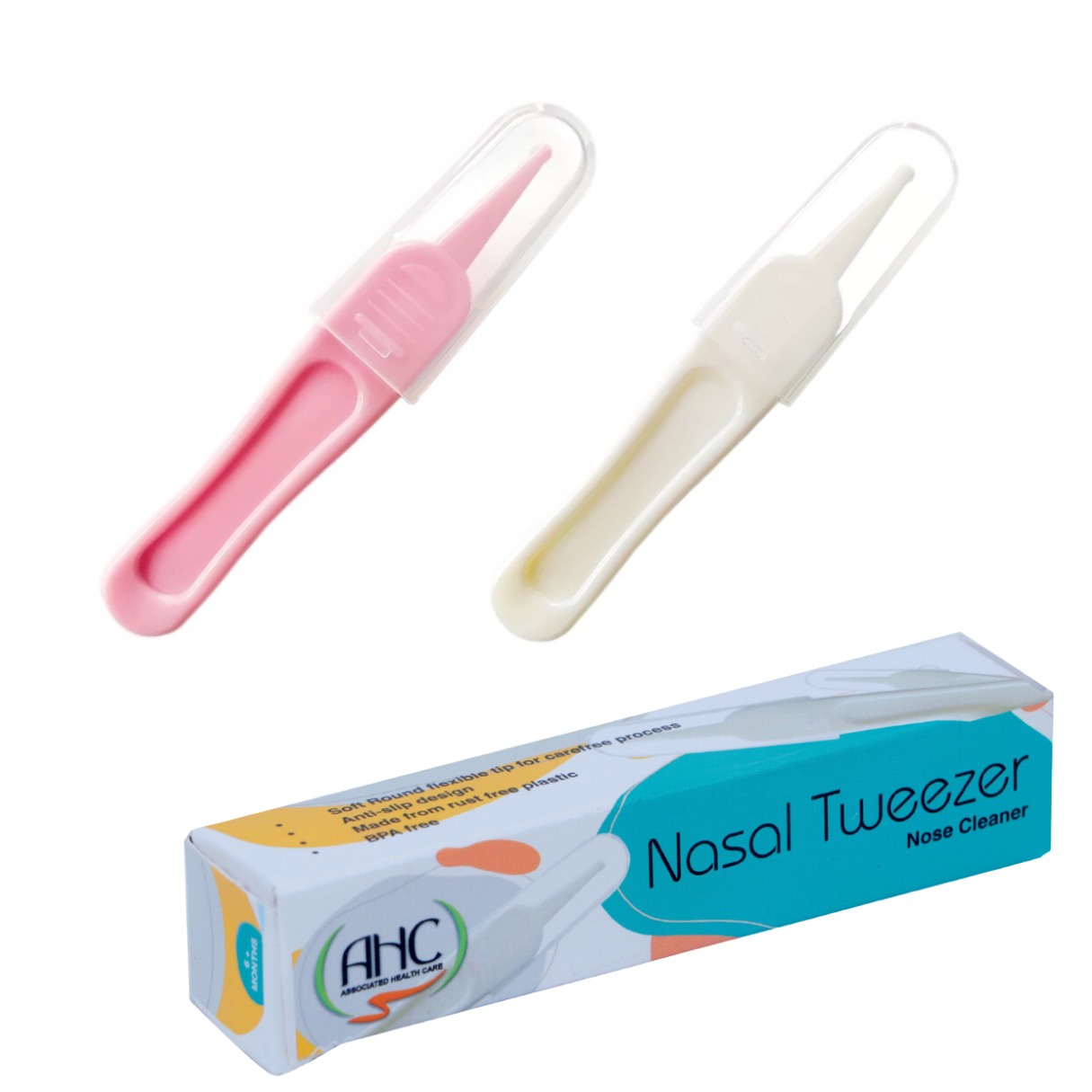 Nasal Tweezer/Nose Cleaner/Nose Plucker for Babies ( Pack Of 2 )
