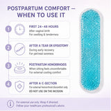 Perineal Cooling Gel Pad Set of 2 for Postpartum Recovery