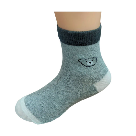 Cute Teddy Ankle Socks for Kids (3-11 Years)