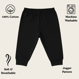Plain Pyjama/Lowers Combo for Kids set of 3 (1-2 Years)