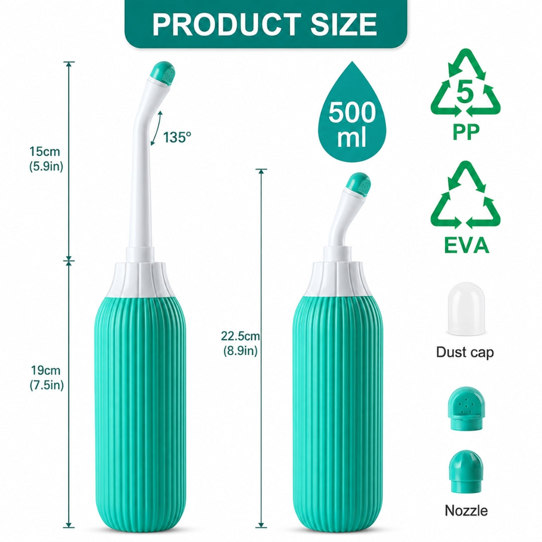 Portable Bidet Bottle 500ml for Pregnant Women