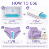 Perineal Cooling Gel Pad Set of 2 for Postpartum Recovery
