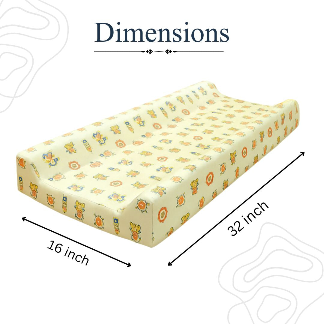 Baby Diaper Changing and Massage Pad with Safety Belt (Iceland)
