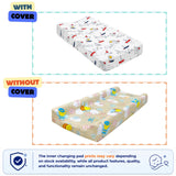 Zikku Diaper Changing and Massage Pad Boat cushioned surface