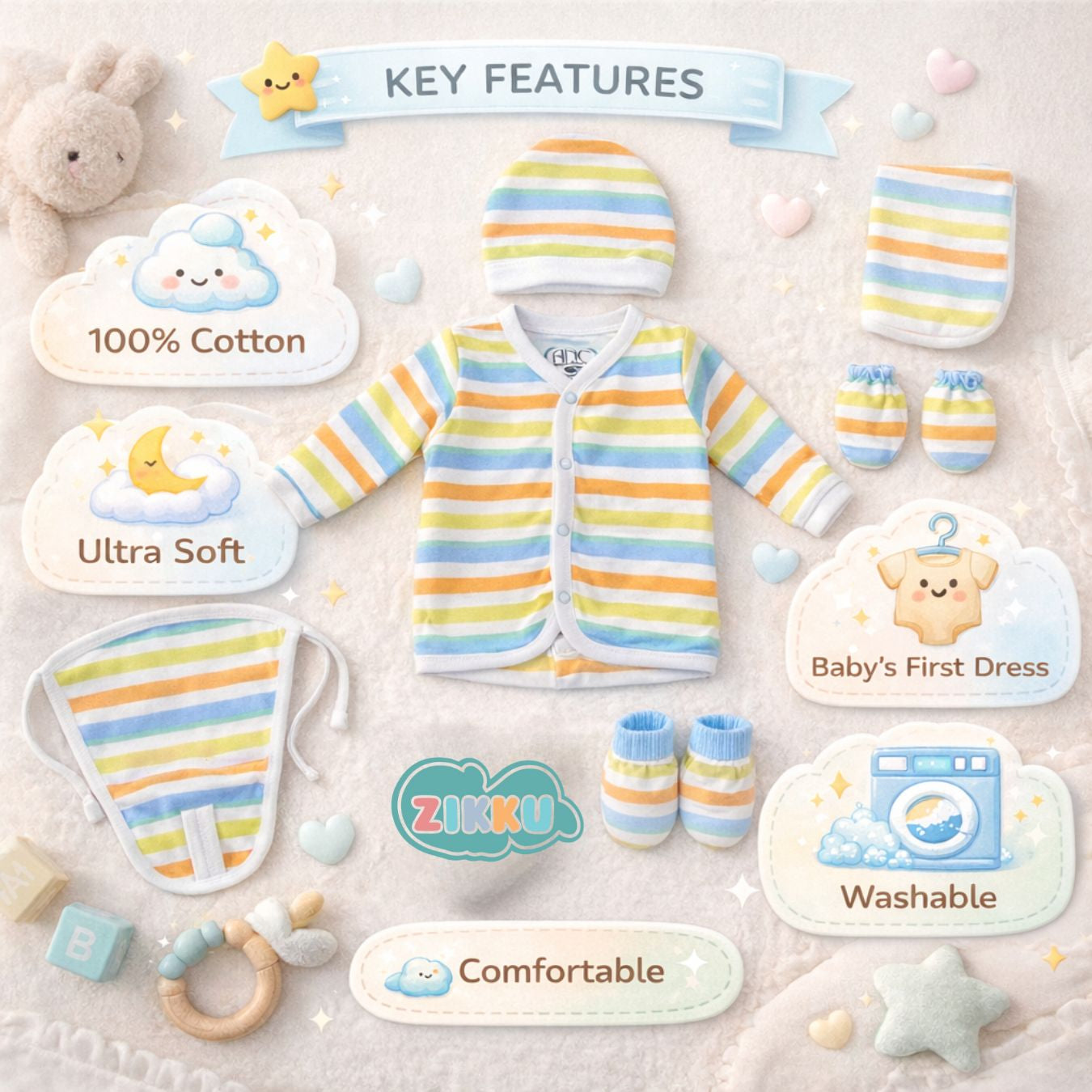 Newborn Baby Gift Set