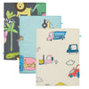 Zikku Diaper Changing & Massage Bed Protector Set of 3 (City Print)
