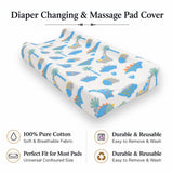 Baby Diaper Changing and Massage Pad with Safety Belt (MultiDino)