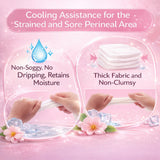 Soft Breathable Maternity Cooling Pads Pack of 24 for Postpartum Care & Perineal Relief