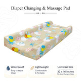 Baby Diaper Changing and Massage Pad with Safety Belt (MultiDino)