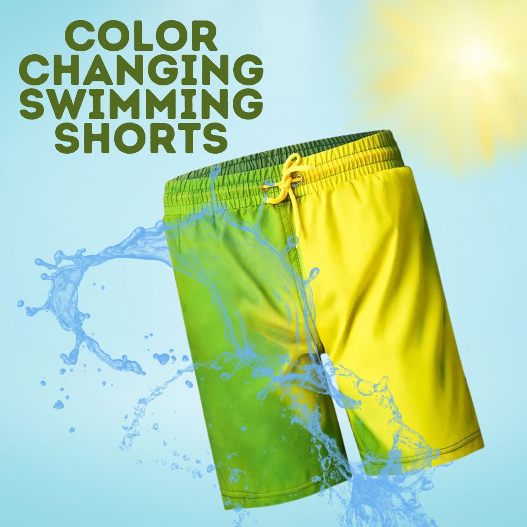 Color Changing Swimming Trunks/Shorts for Kids