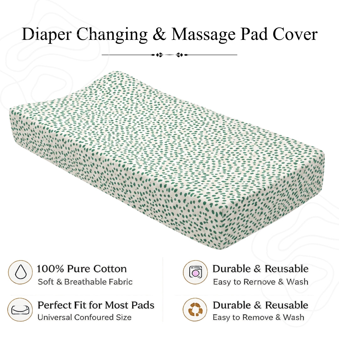 Baby Diaper Changing and Massage Pad with Safety Belt