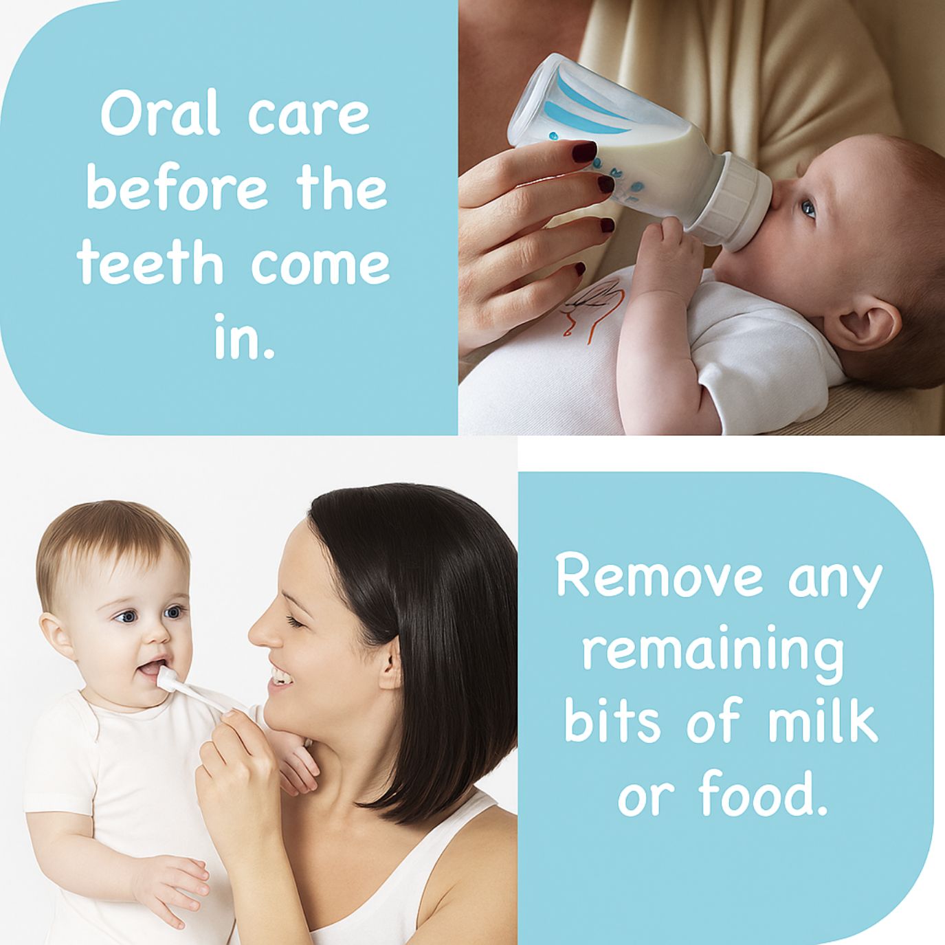 Infant Tongue Cleaner (Pack of 15 Pcs)