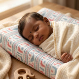 Diaper Changing and Massage Bed/Pad with Cover (Teddy Pad – Iceland Cover)