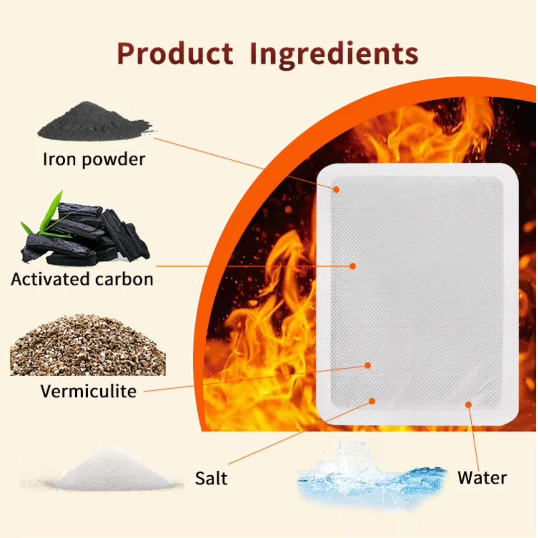 Self Heating Hand & Body Warmer Patch Combo for Winter Warmth