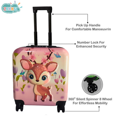 Tiny Deer Explorer Trolley Bag