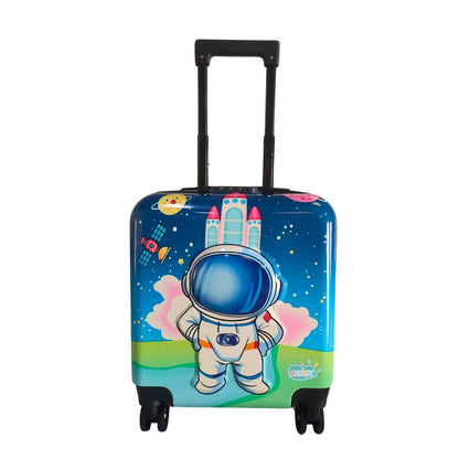 Blue Astronaut Voyager Trolley Bag