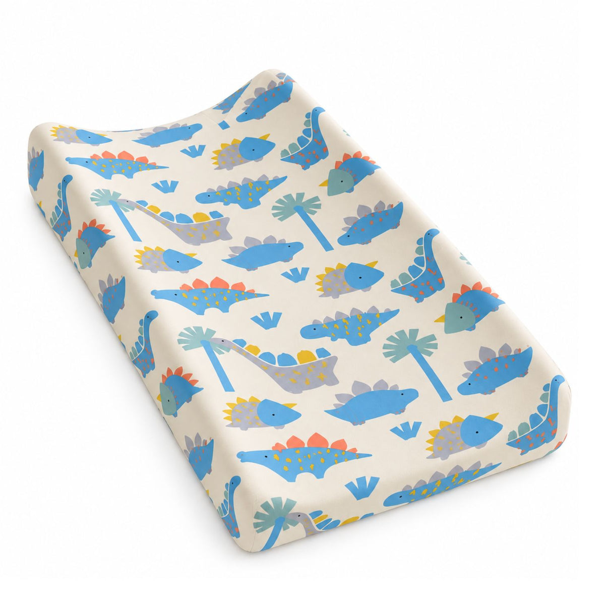Baby Diaper Changing and Massage Pad with Safety Belt (MultiDino)