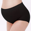 Zikku High-waist Belly-support Seamless Underwear/Panty for Pregnant Women Black