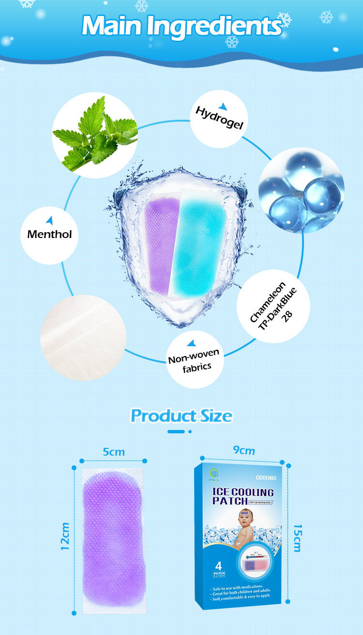 Checkout our Kids Color Changing Cooling Gel Patch for Fever: Buy Now ...