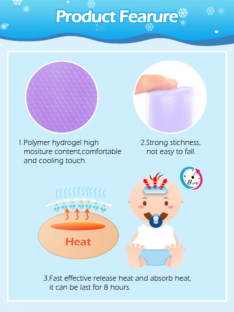 Checkout our Kids Color Changing Cooling Gel Patch for Fever: Buy Now ...