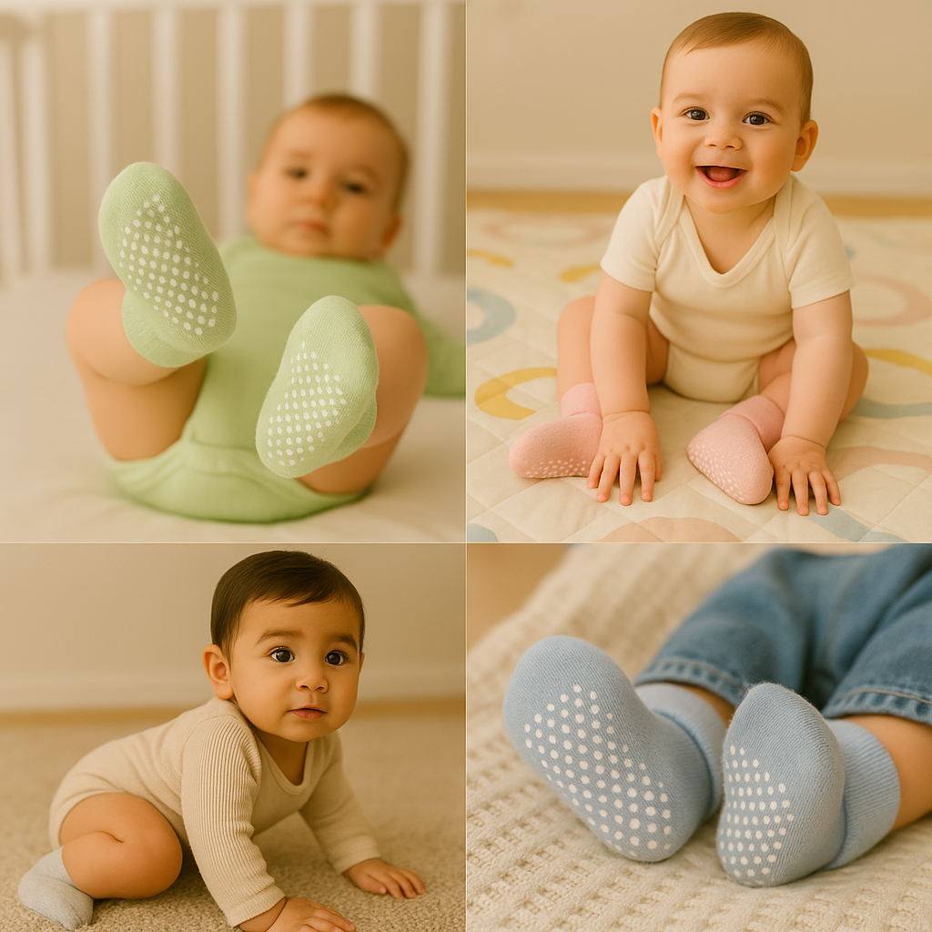 New born baby thick socks combo (0-12 Months)