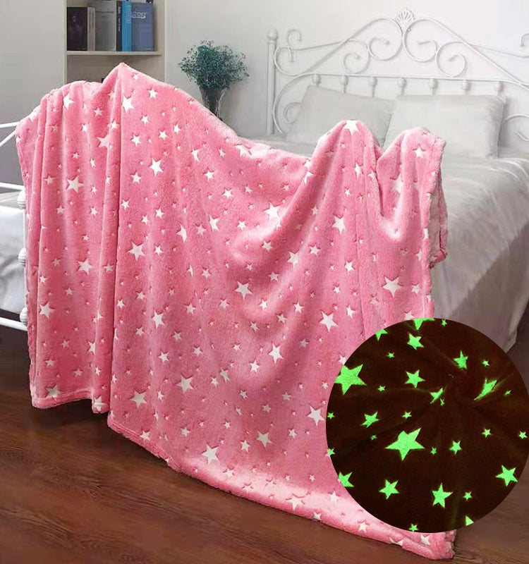 Glow-in-Dark Blanket for Kids