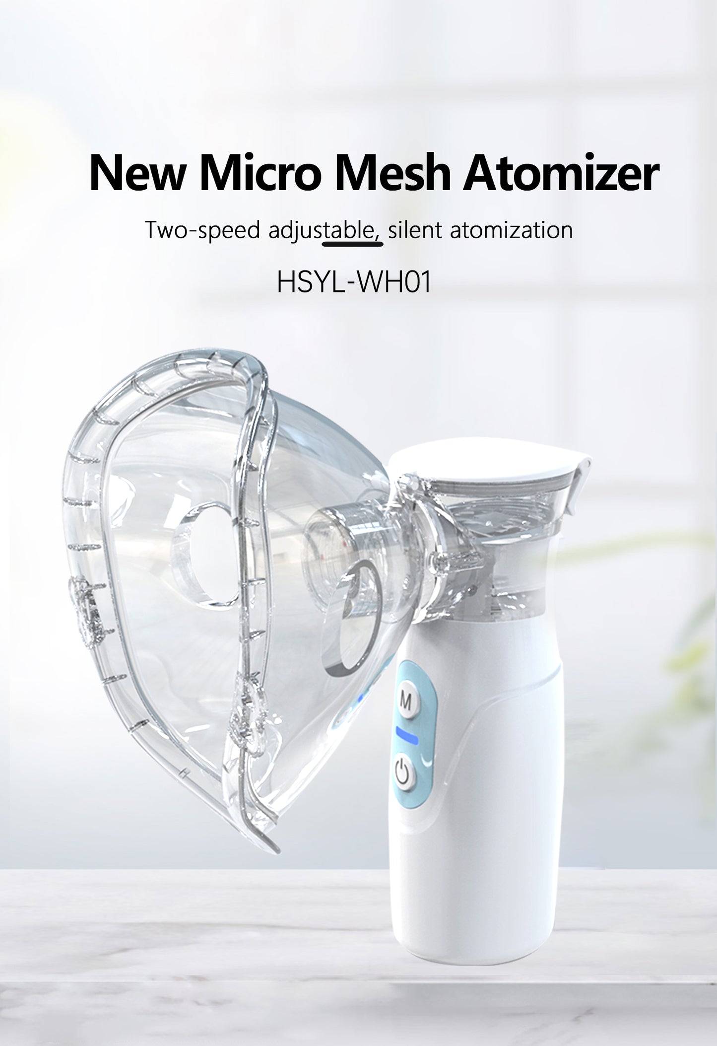 Portable Mesh Nebulizer for Kids