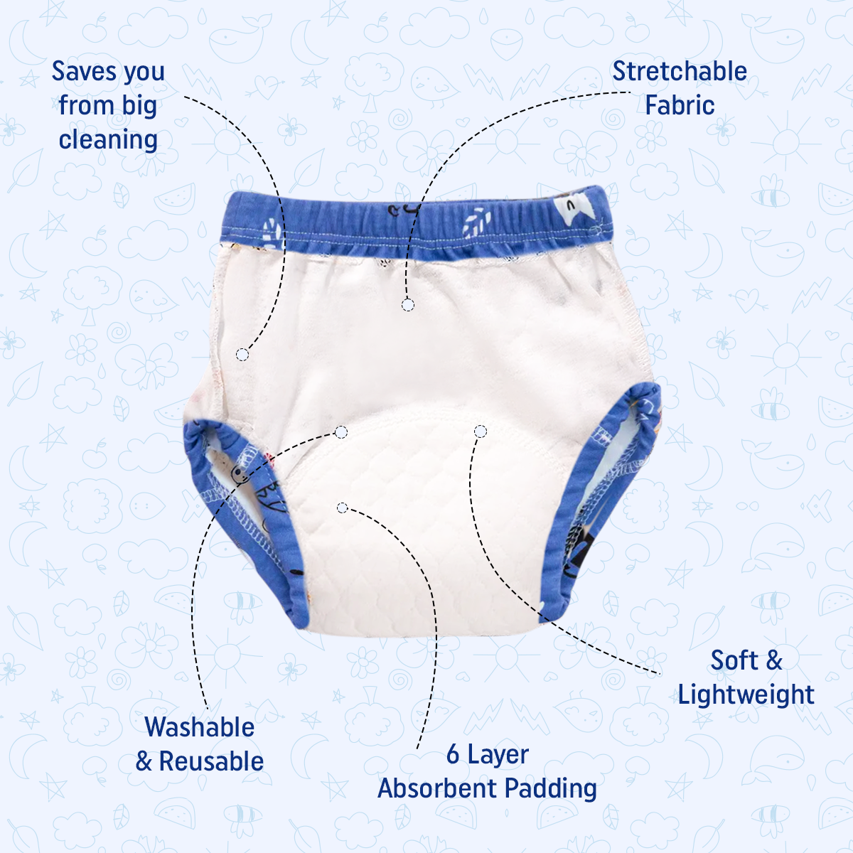 Max Shape 8 Pack Potty Training Underwear for Girls, India | Ubuy