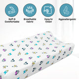 Diaper Changing and Massage Bed/Pad with Cover and Safety Belt for Newborn