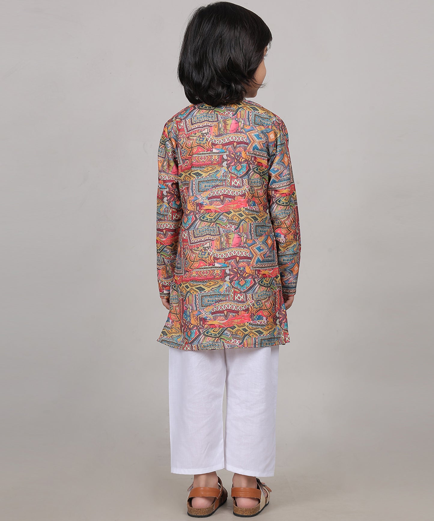 Regal Bloom Kurta Set (Unisex)