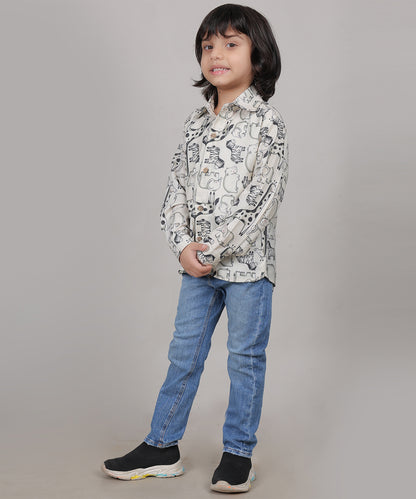 Little Ranger Animal Print Shirt (Unisex)