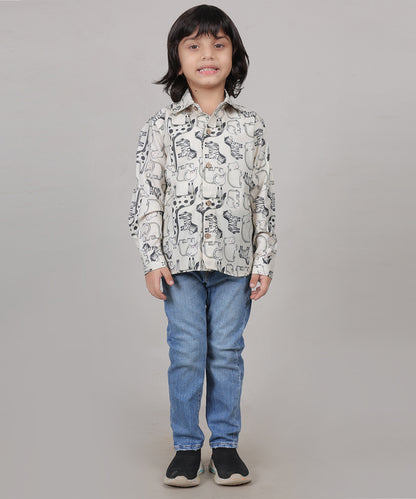 Little Ranger Animal Print Shirt (Unisex)