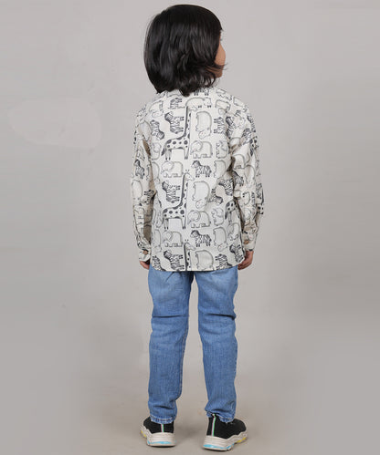 Little Ranger Animal Print Shirt (Unisex)