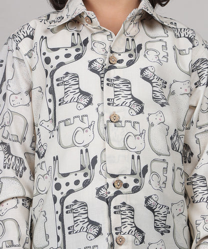 Little Ranger Animal Print Shirt (Unisex)