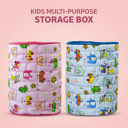 Multi-Purpose Quilted Storage Basket/Box