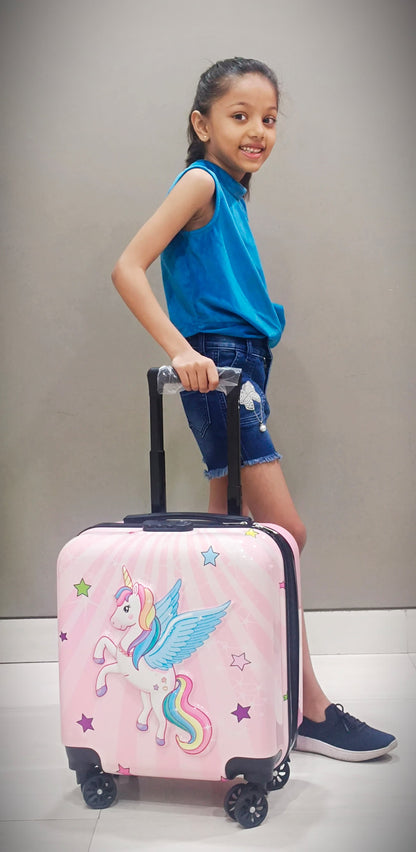 Unicorn Ride Trolley Bag/Suitcase