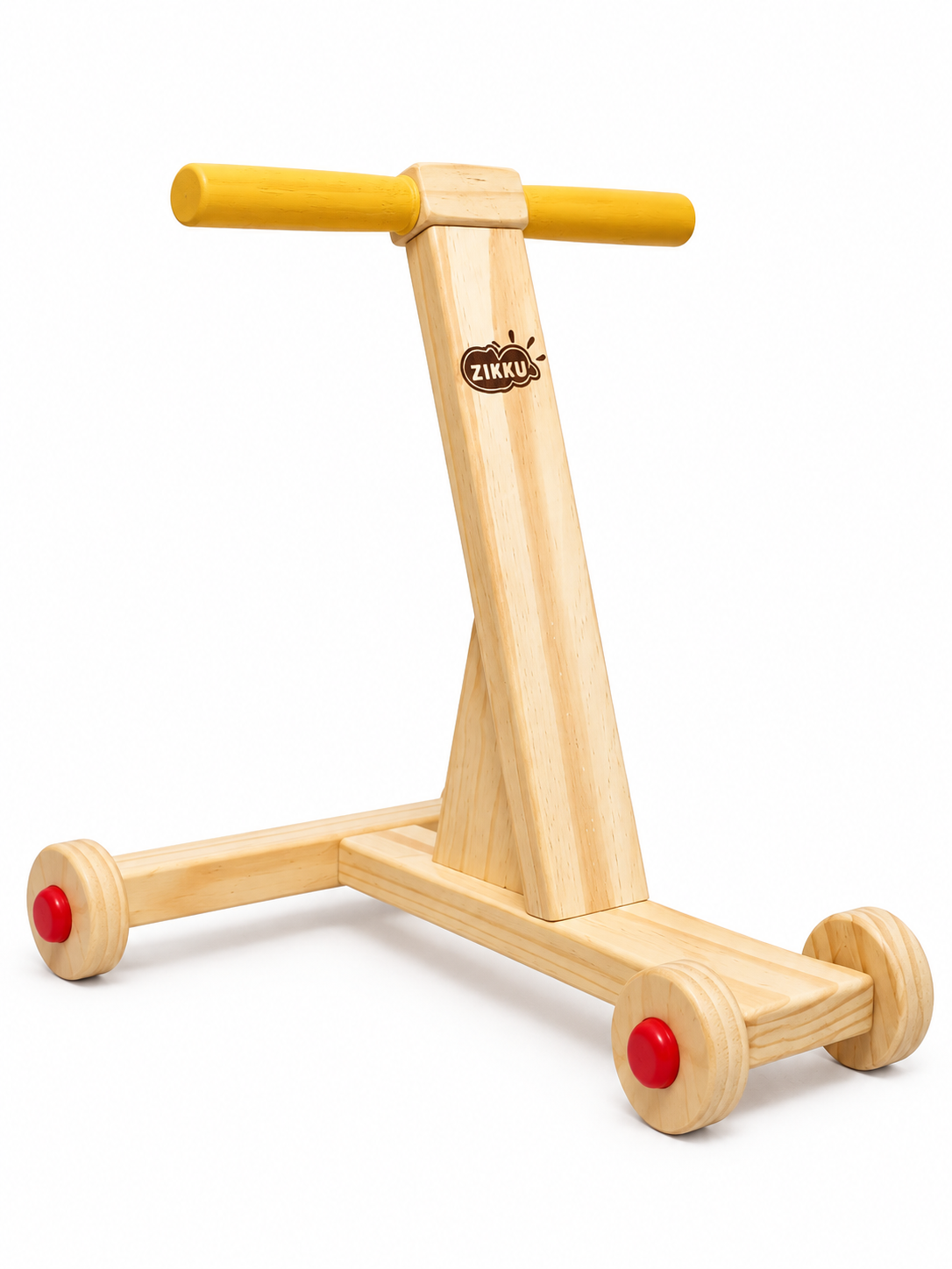Traditional Handmade Wooden Baby Push Walker (6-24M)