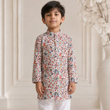 Heritage Bloom Kurta Set (Unisex)