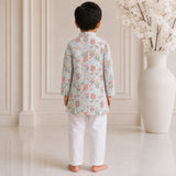 Owl Parade Kurta Set (Unisex)