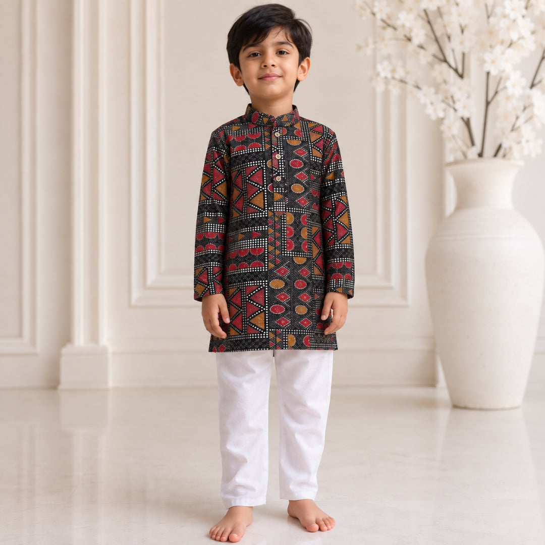 Mini Mehfil Kurta Set (Unisex)